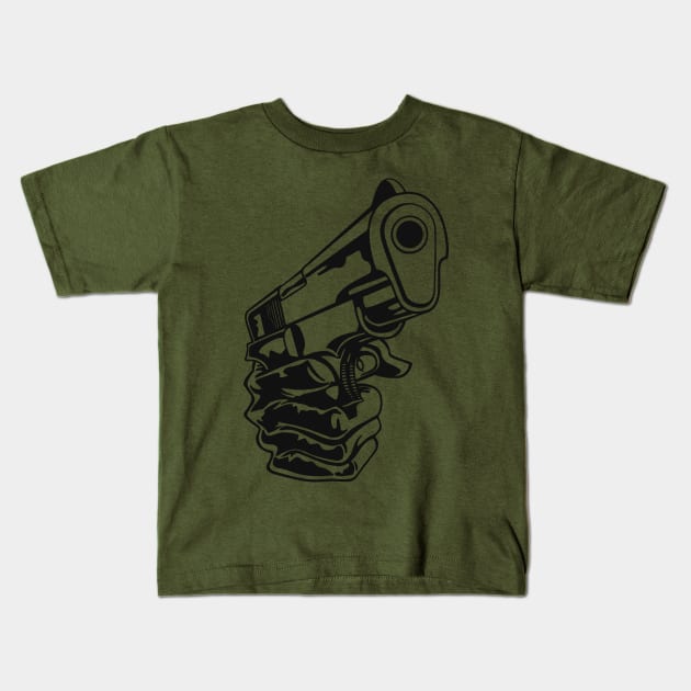 GUN DEAGLE - Classic Kids T-Shirt by FLINE